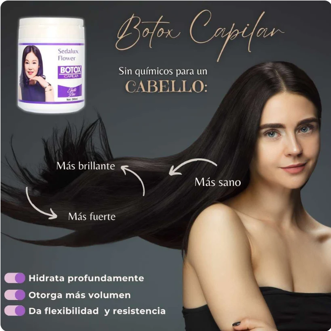 SedaLuxFlower | Botox Capilar