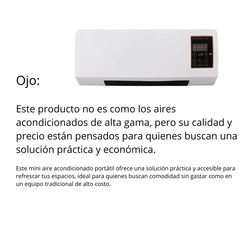 FREEZERCOOL™ AIRE ACONDICIONADO+ control remoto